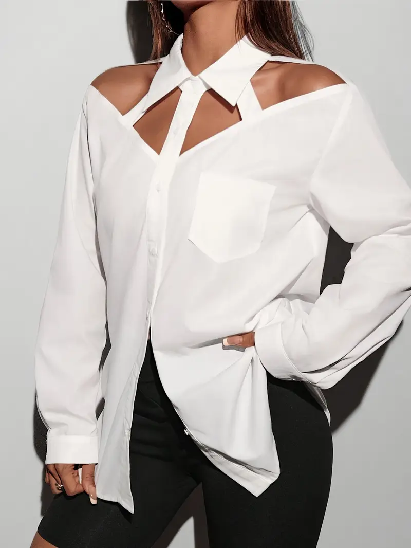 Paola® | Elegant And Modern Cut Blouse - Image 8