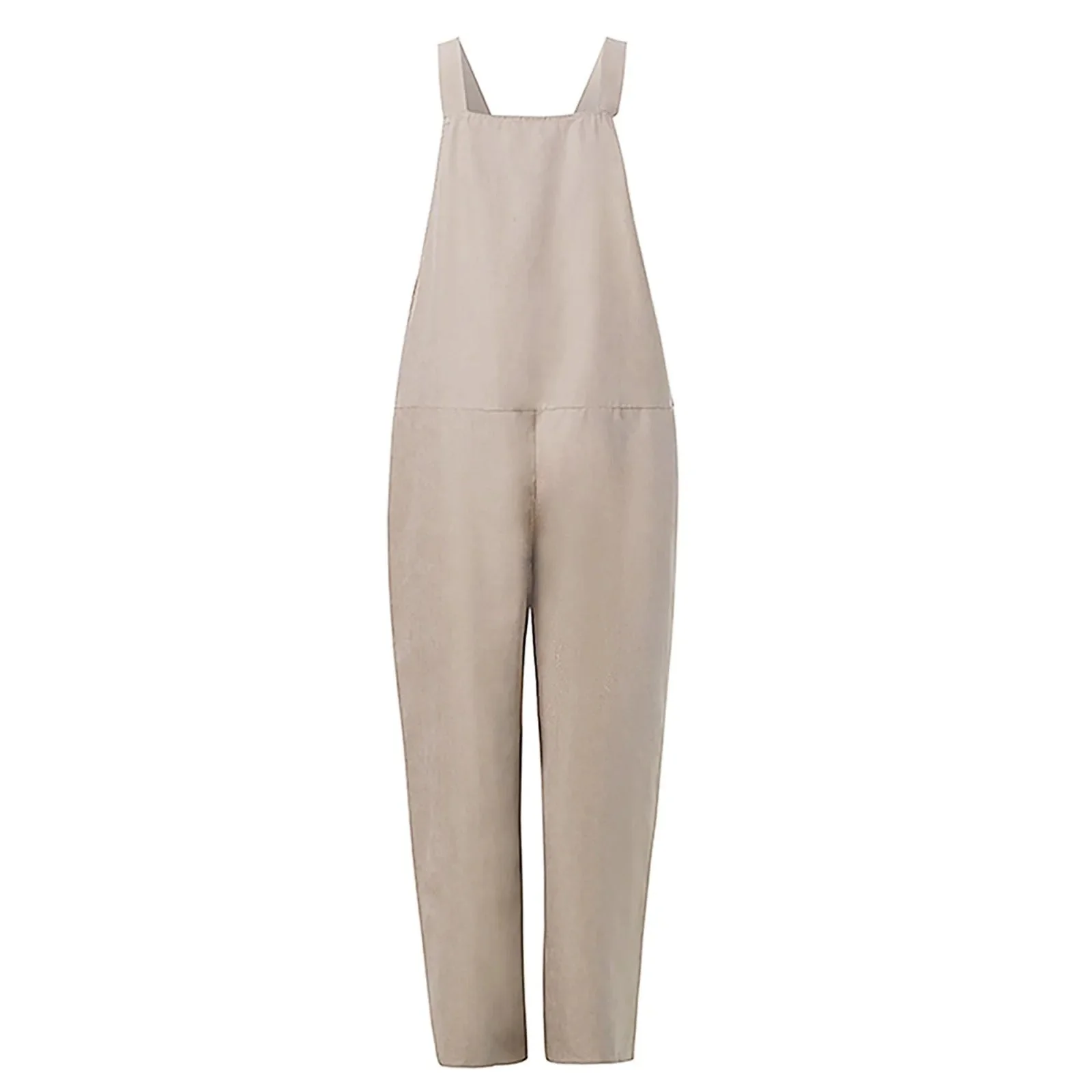 Pari® | Overall Jumpsuit Made Of Loosely Tied Cotton And Linen - Image 12