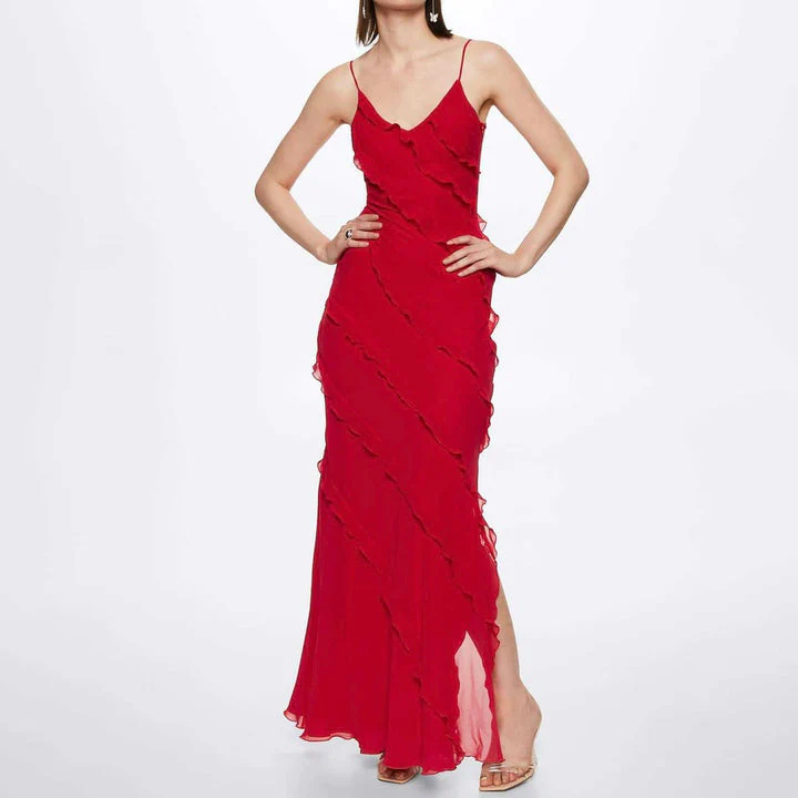 Patricia® | Elegant Long Dress With Ruffles - Image 6
