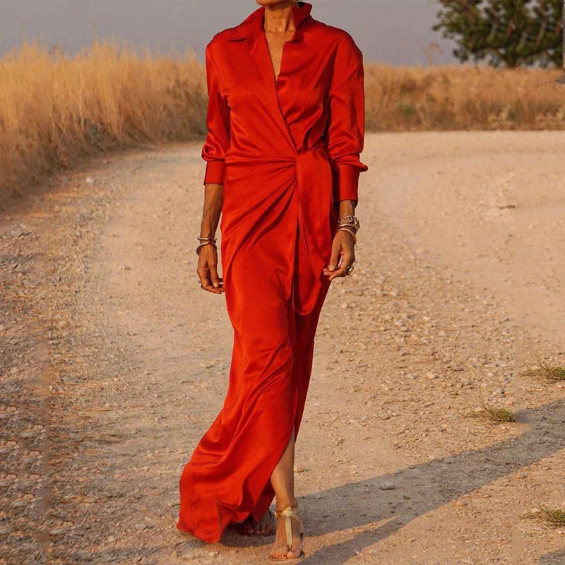 Patricia® | Elegant Silk Dress - Image 3