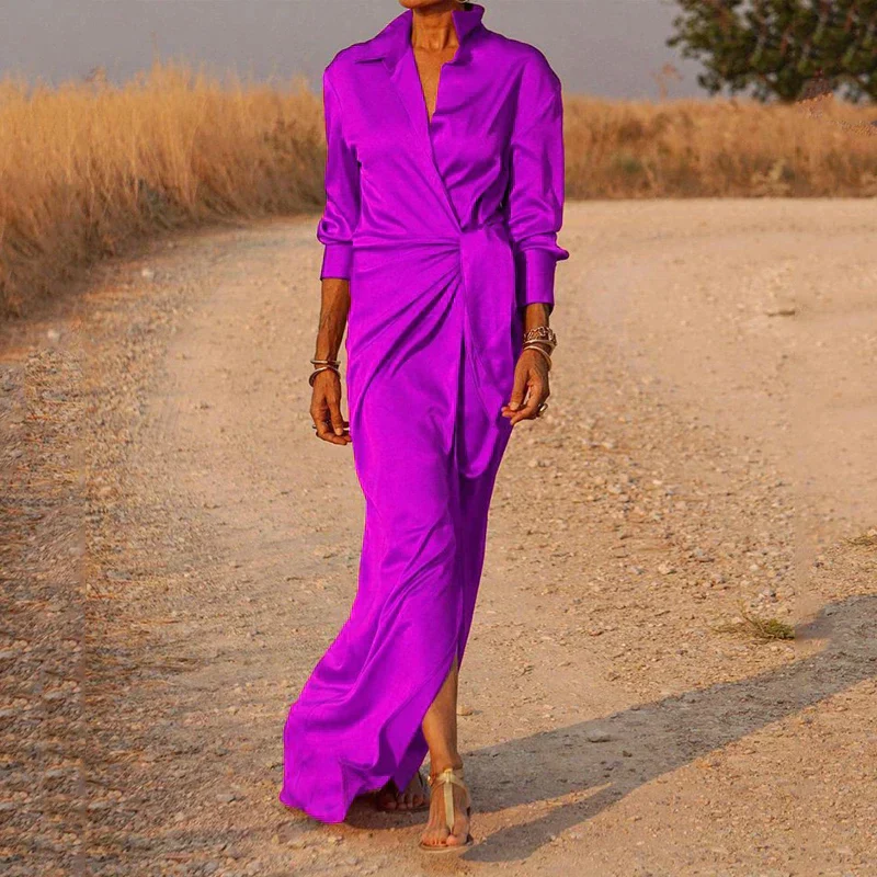 Patricia® | Elegant Silk Dress - Image 4