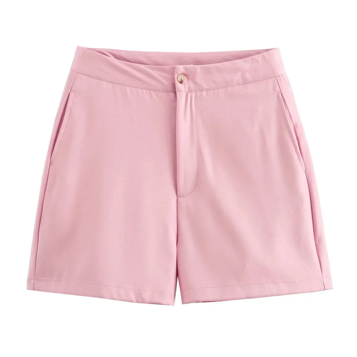Patricia® | Elegant women's two-piece set vintage short sleeve button placket - Image 5