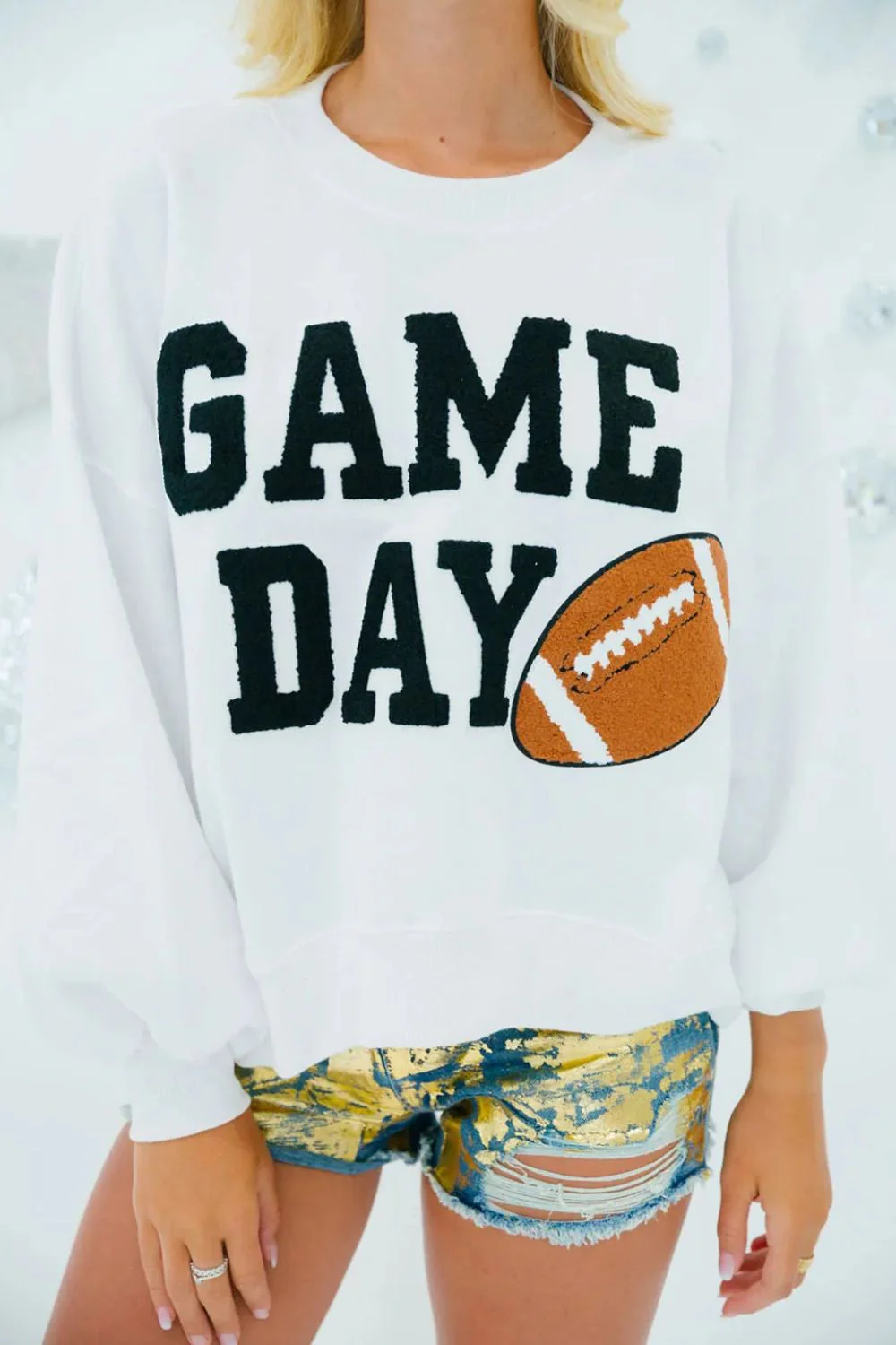 Patricia | Long sleeve crew neck sweatshirt - Image 7