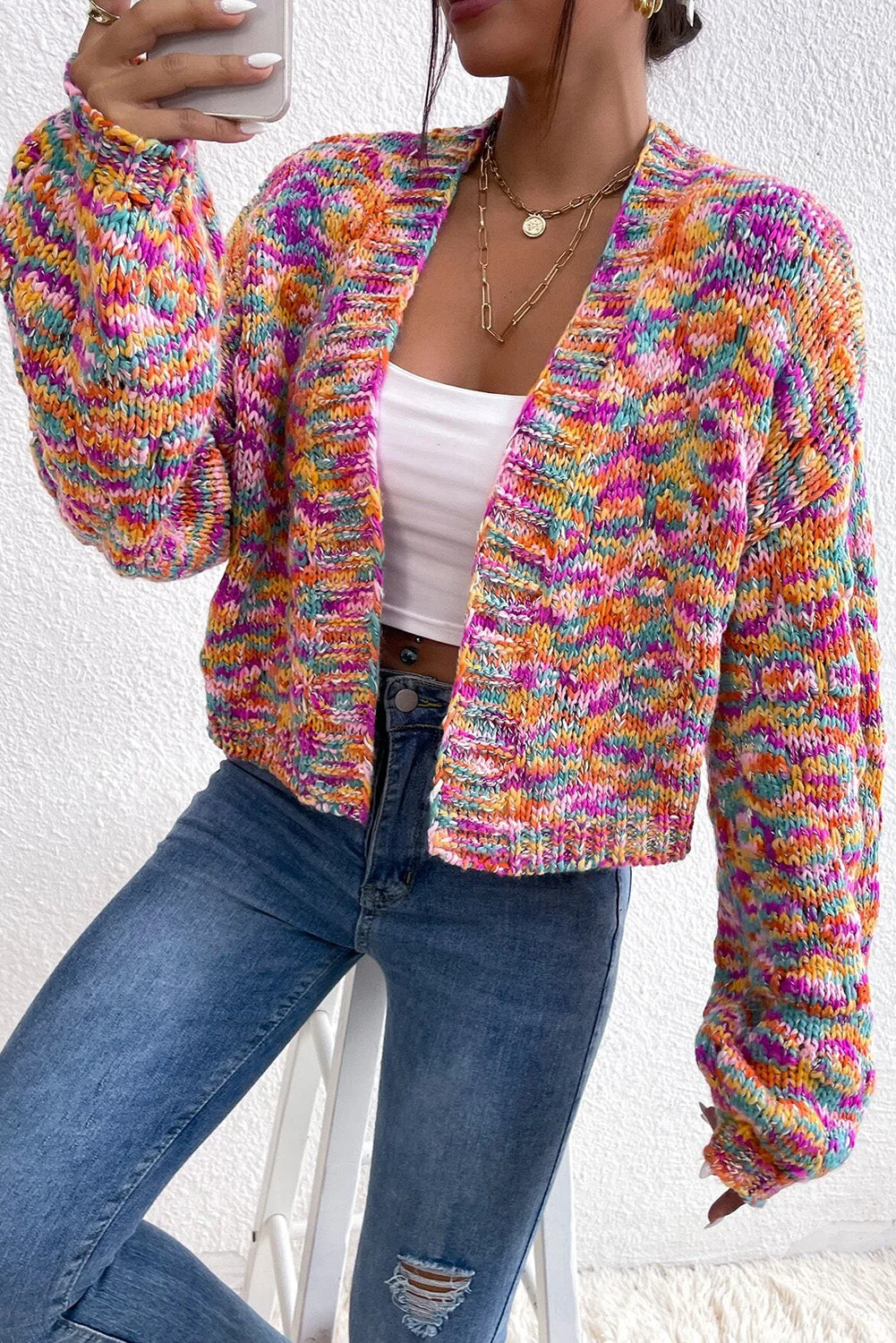 Paty | Casual and stylish winter cardigan - Image 5
