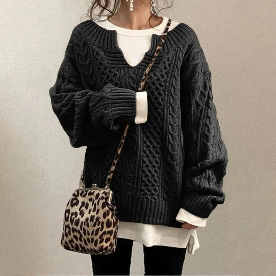 Paty | Casual and stylish winter sweater - Image 6