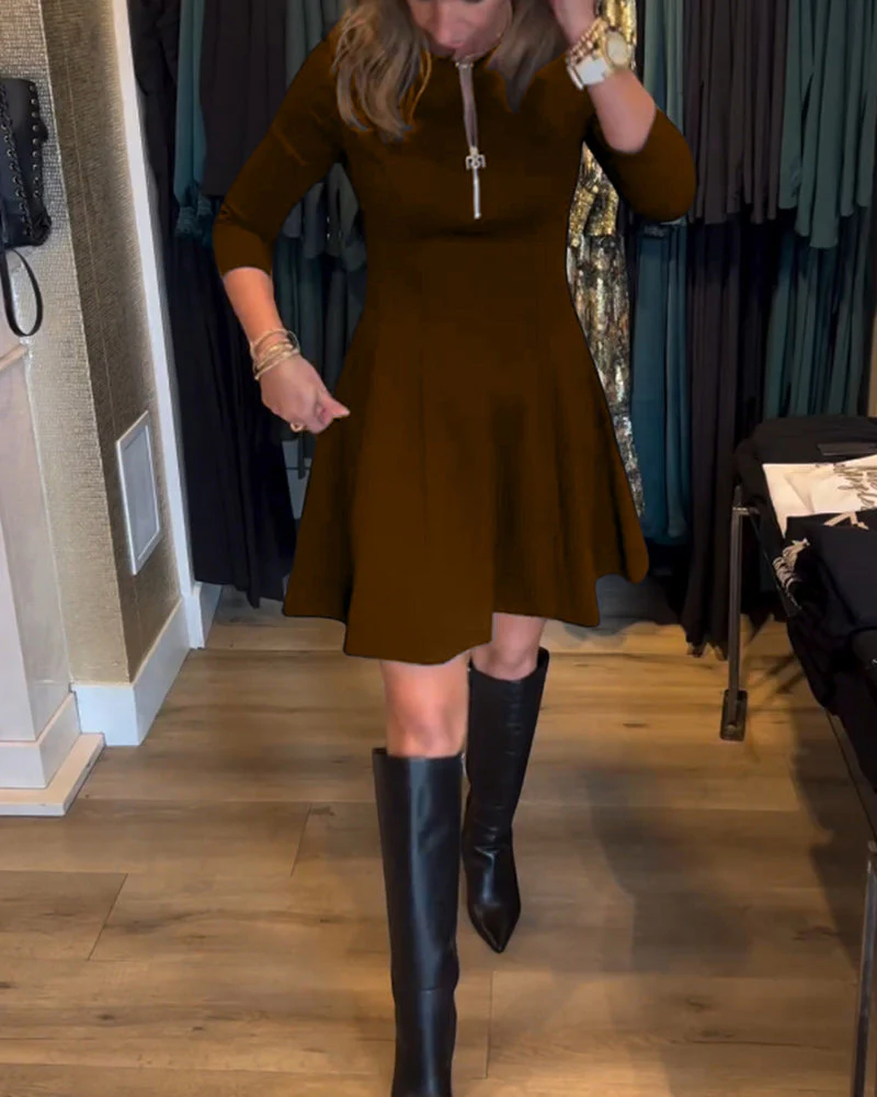 Paty® | Elegant Zip Dress - Image 14