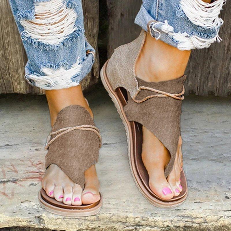 Paula® | Boho Animal Print Sandals - Image 4