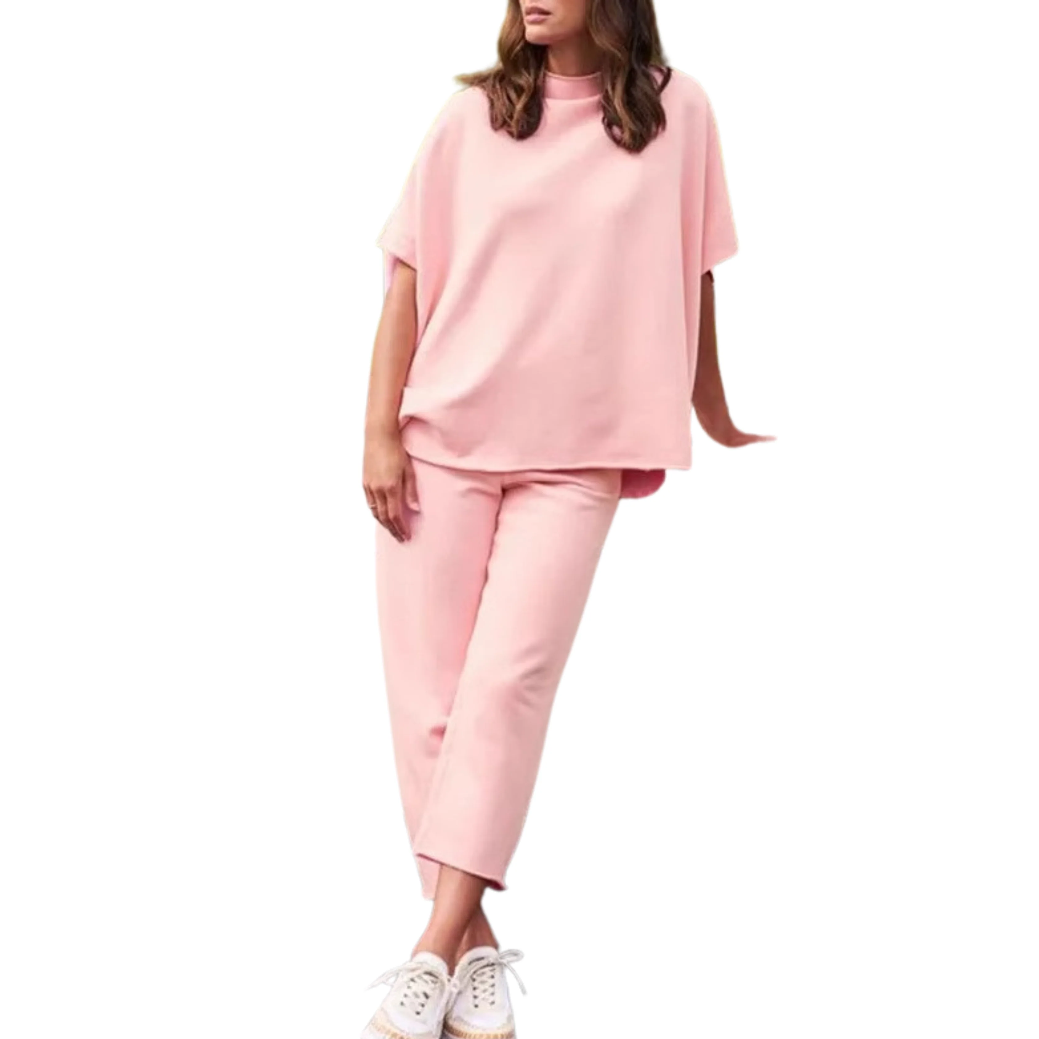 Paula® | Cozy women's loungewear set with batwing sleeves - Image 12