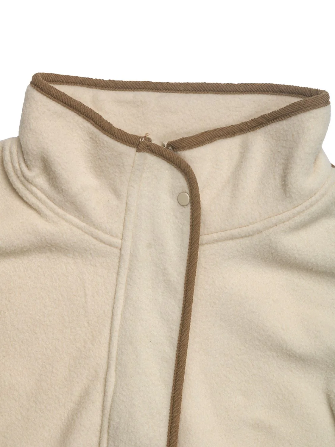 Paula | Perfee jacket in polar fleece with zip fastening and dropped shoulders - Image 7