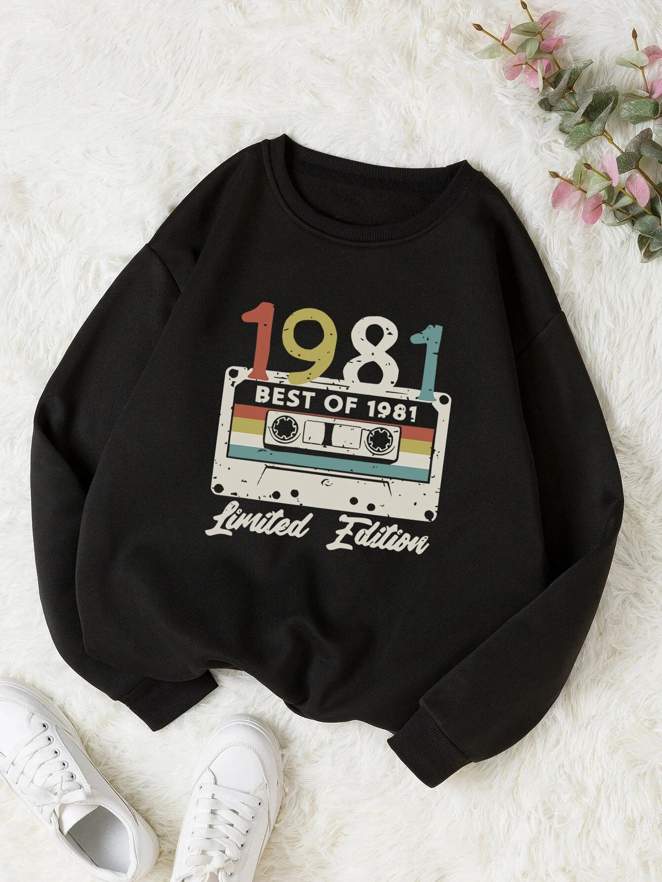 Paula | Printed women's sweater - Image 2