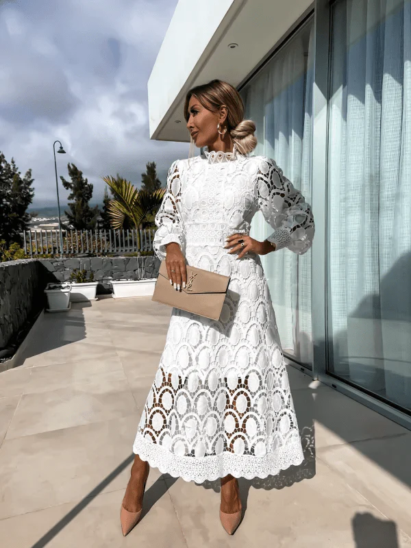 Paulina® | Elegant Midi Dress - Image 5