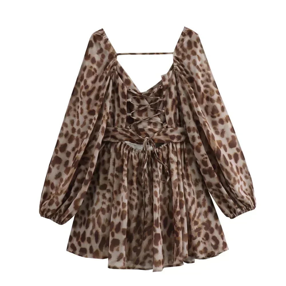 Paulina® | Leopard Print Polyester Summer - Image 5