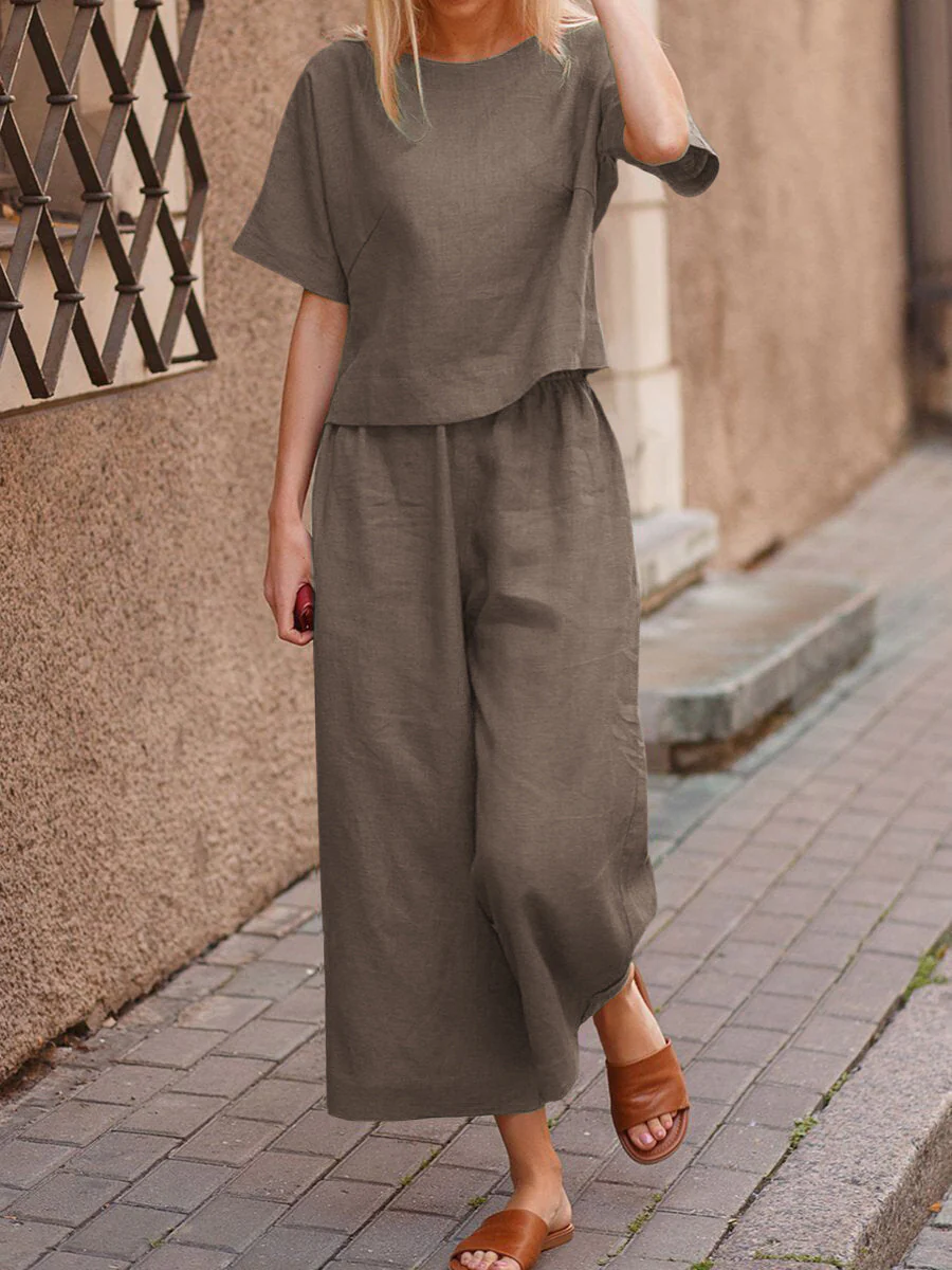 Pearlie® | Trendy Two-Piece Set With A Flutter Top - Image 8