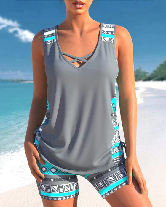 Peggy® | Two-Piece Printed Lace Swimsuit - Image 3