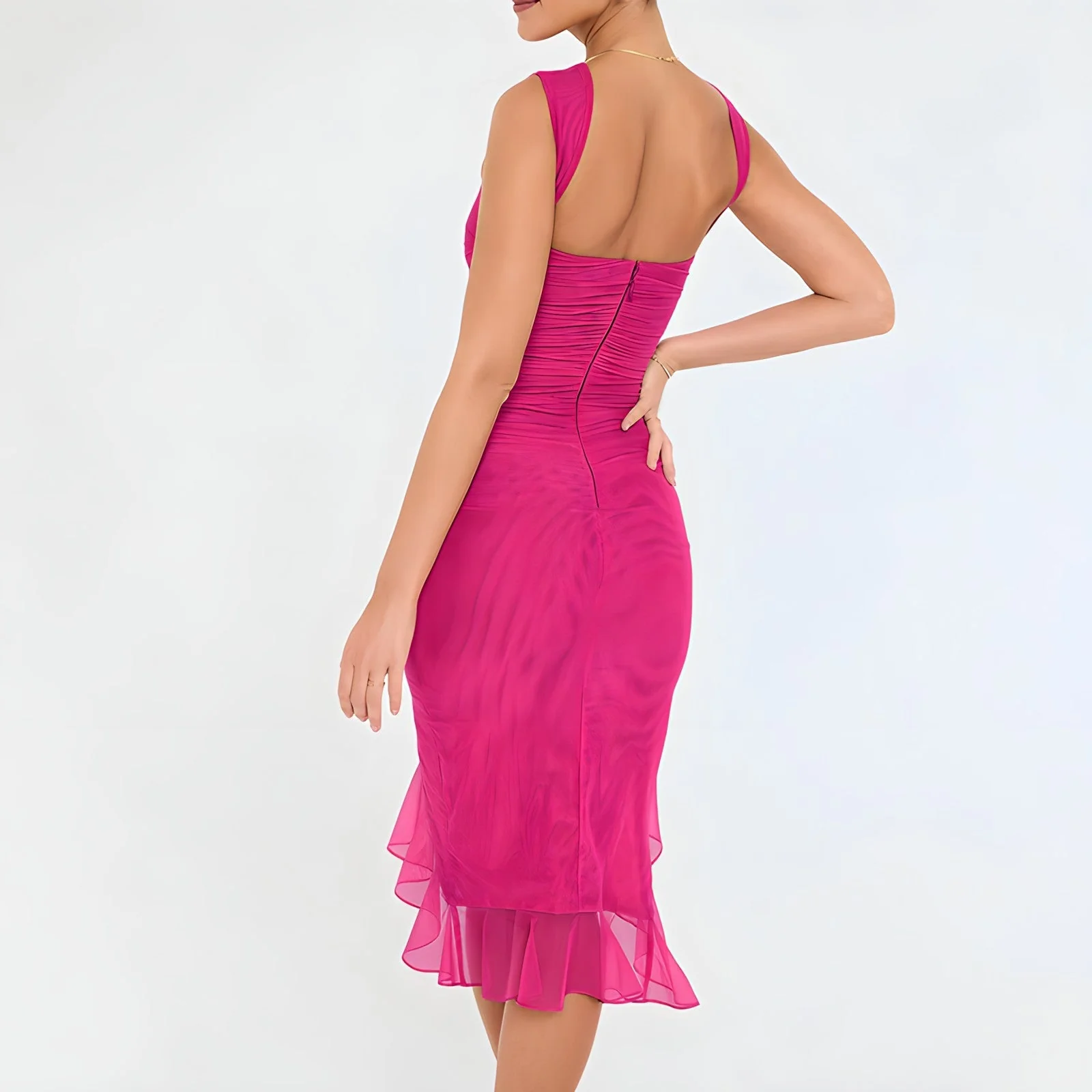 Penelope® | Midi Dress With Ruffles - Image 10