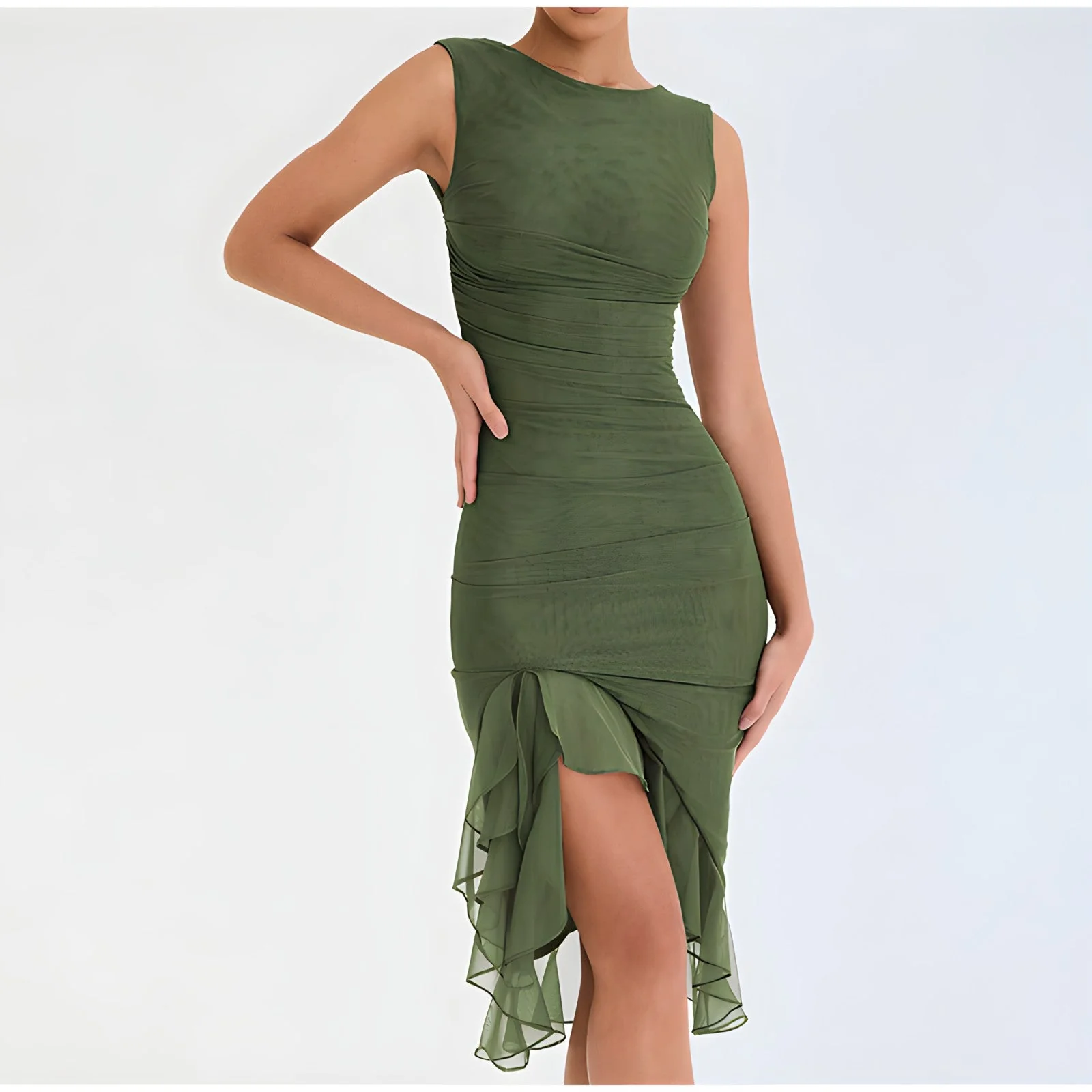 Penelope® | Midi Dress With Ruffles - Image 4