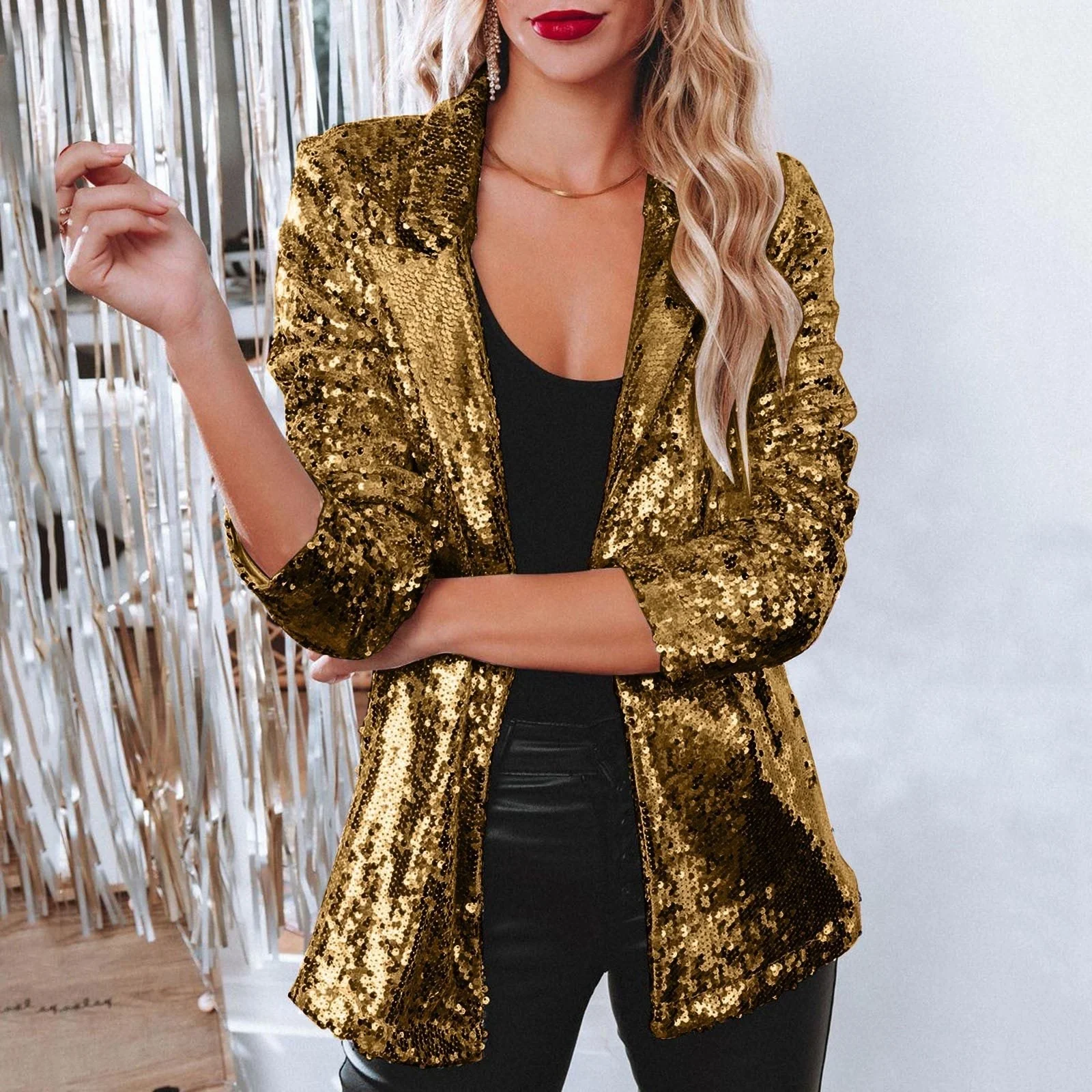 Pennie® | Elegant Blazer Suit With Sparkling Sequins - Image 6