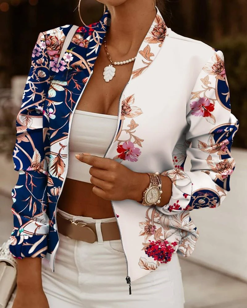 Pera® | Stylish Jacket With Zip - Image 10