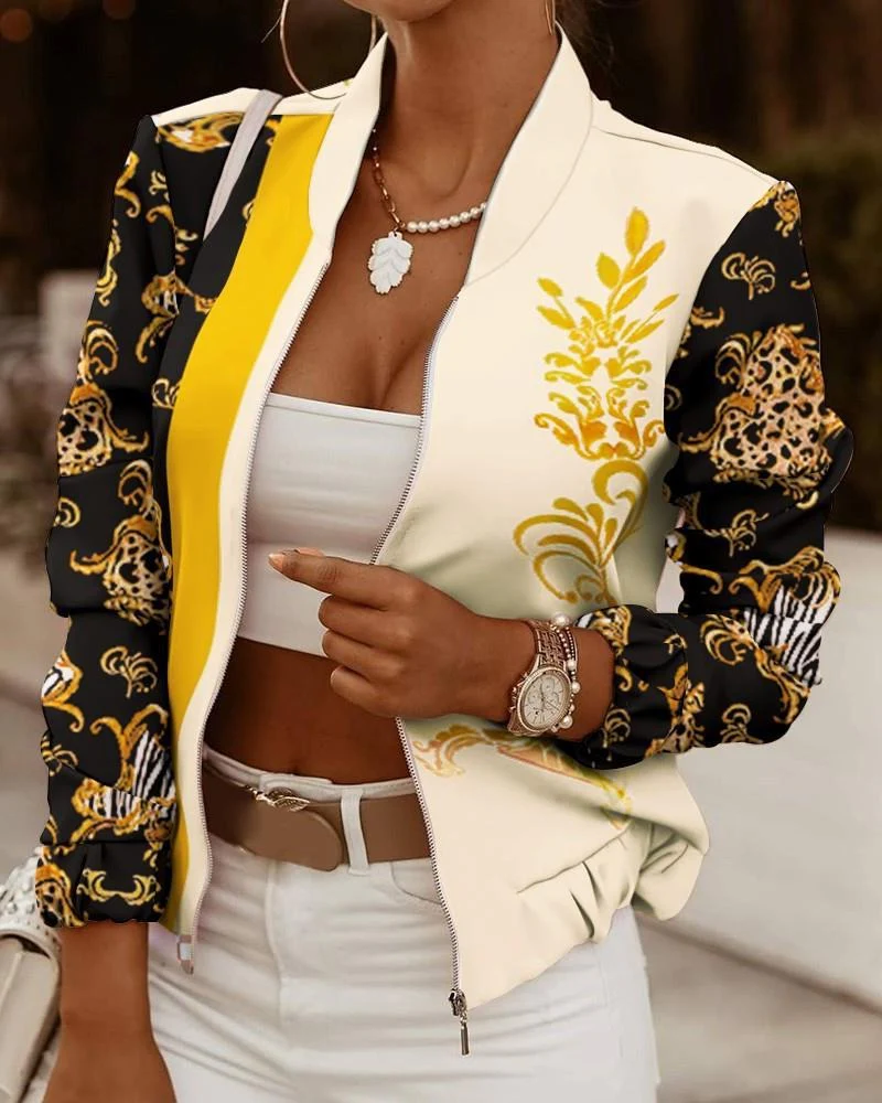 Pera® | Stylish Jacket With Zip - Image 13