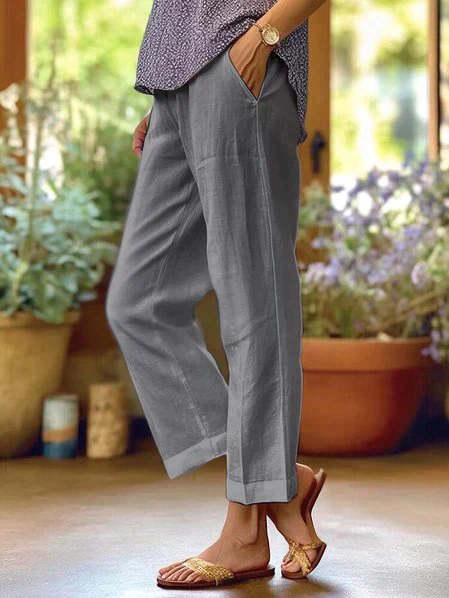 Perenelle® | Women'S Linen Summer Pants - Image 3