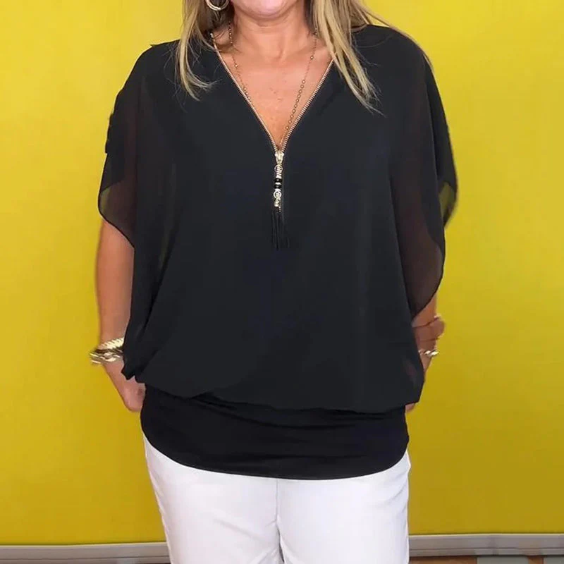 Perla| Timeless and stylish winter blouse - Image 3