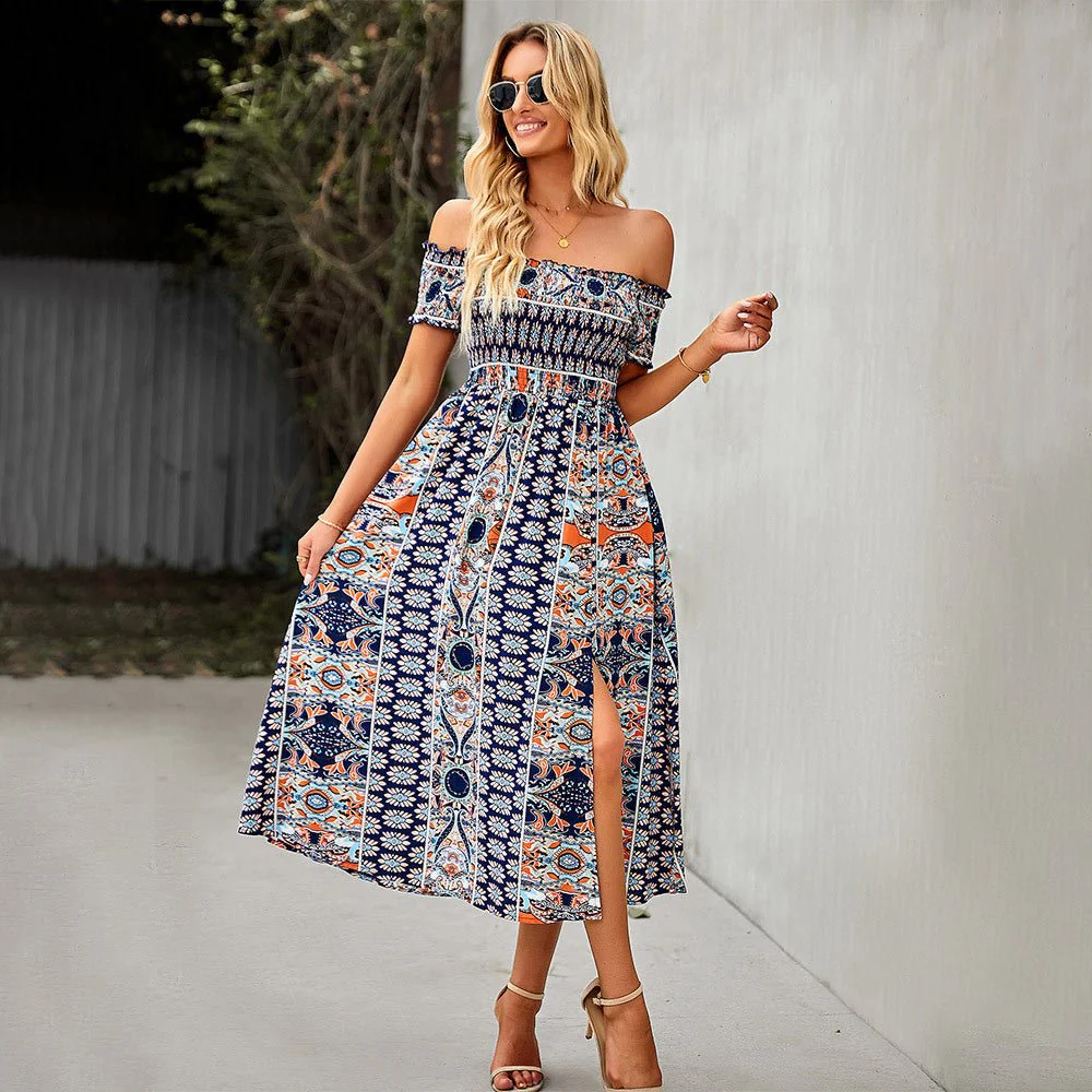 Perle® | Floral Split Dress - Image 4