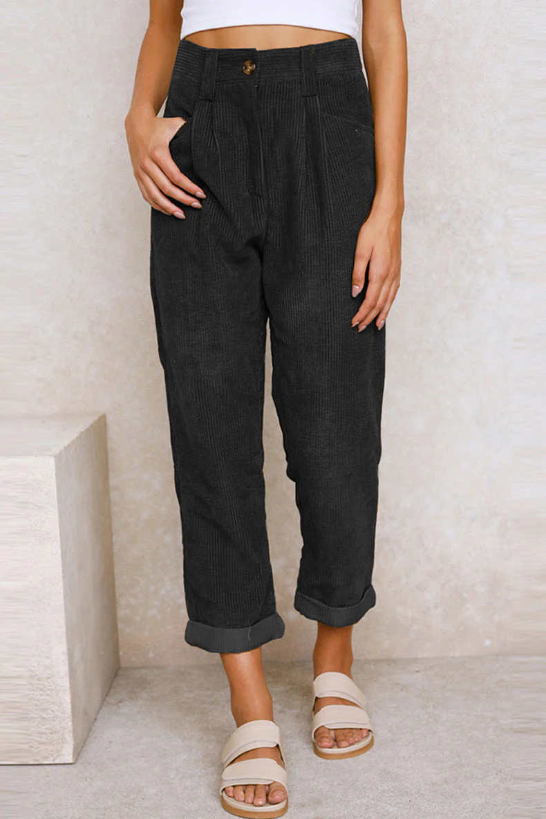 Perlette® | Fashionable Corduroy Pants - Image 2