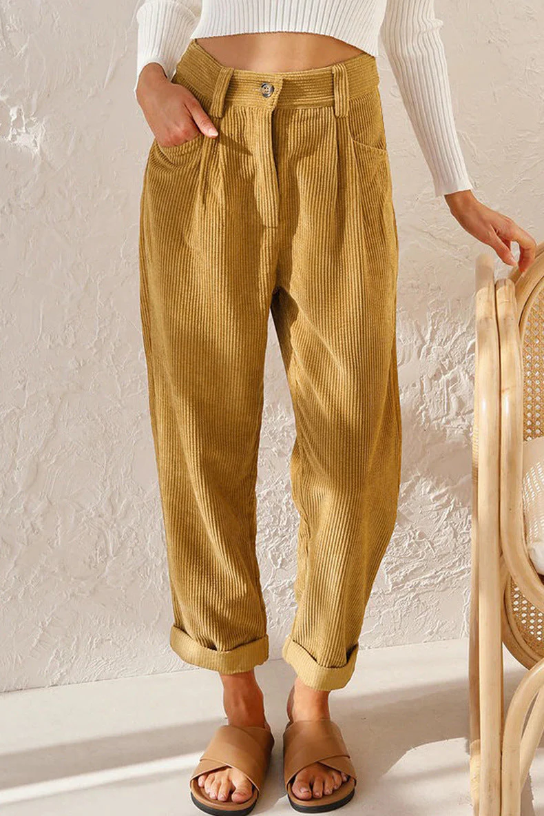 Perlette® | Fashionable Corduroy Pants - Image 5