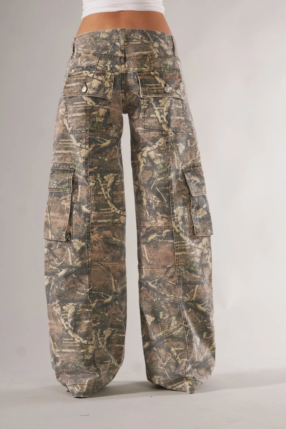 Persa® | Unisex Camouflage Cargo Pants - Image 4