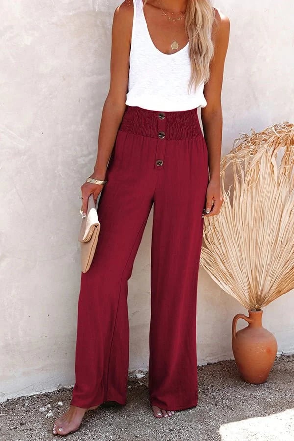 Petal® | Wide Linen Pants For Women - Image 5