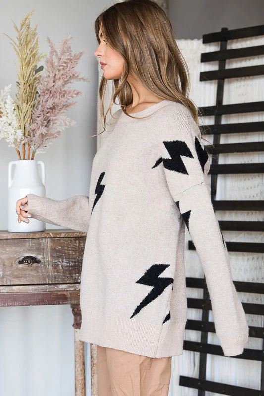 Petra | BOLT LONG SLEEVE CREW NECK SWEATER - Image 18