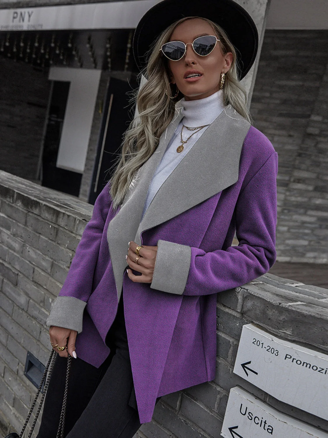 Petra | Long sleeve open front jacket - Image 12