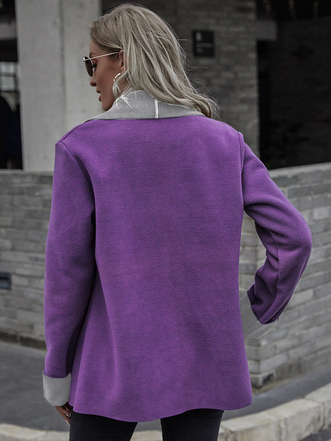 Petra | Long sleeve open front jacket - Image 15