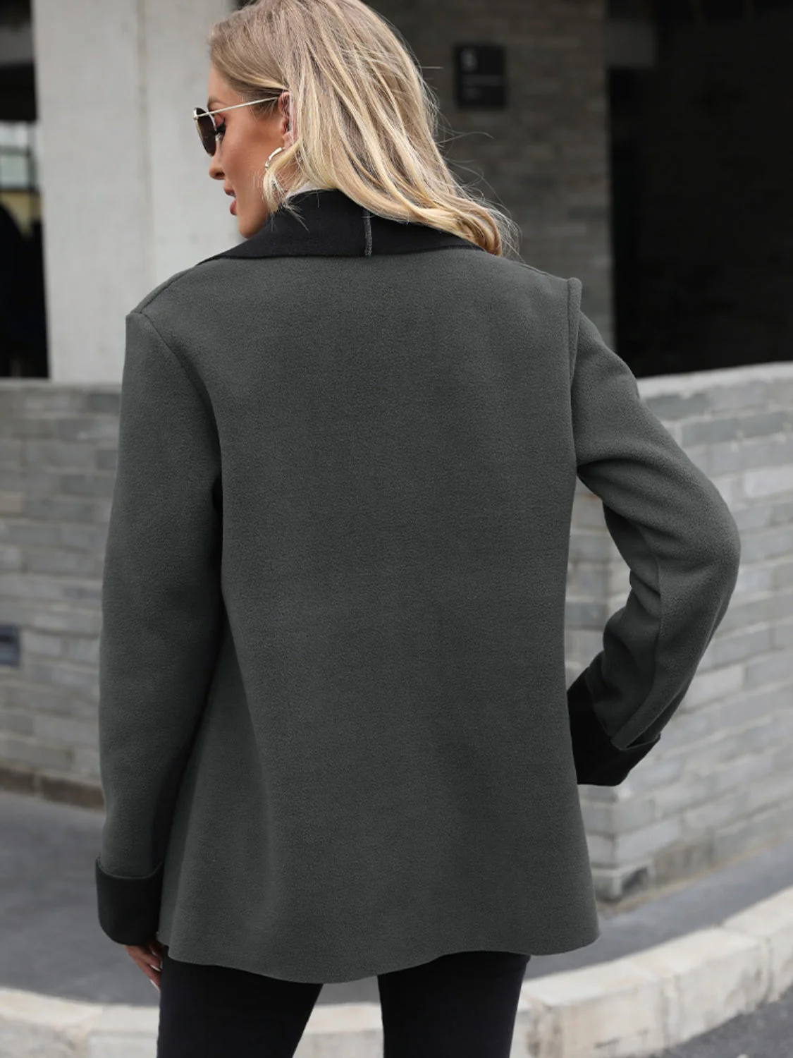Petra | Long sleeve open front jacket - Image 5