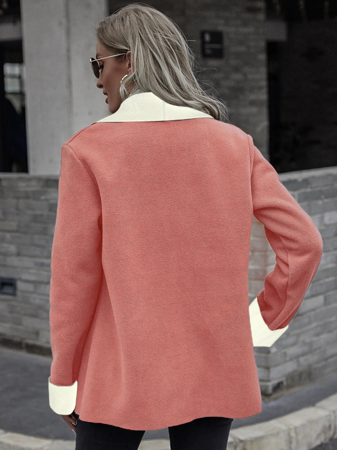 Petra | Long sleeve open front jacket - Image 7