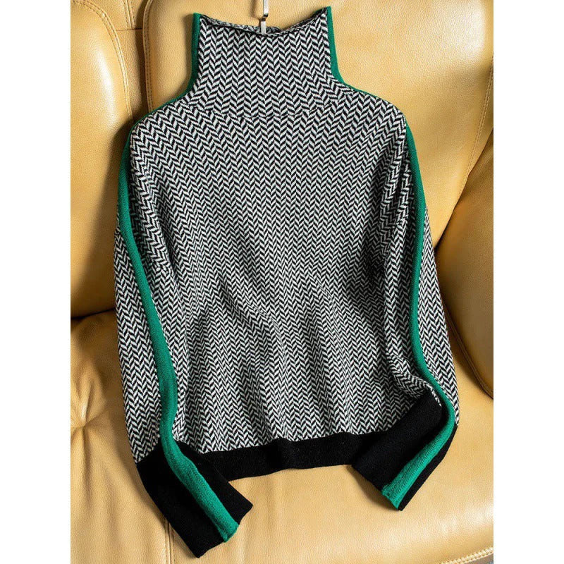 Petra | Turtleneck sweater for women - Image 2