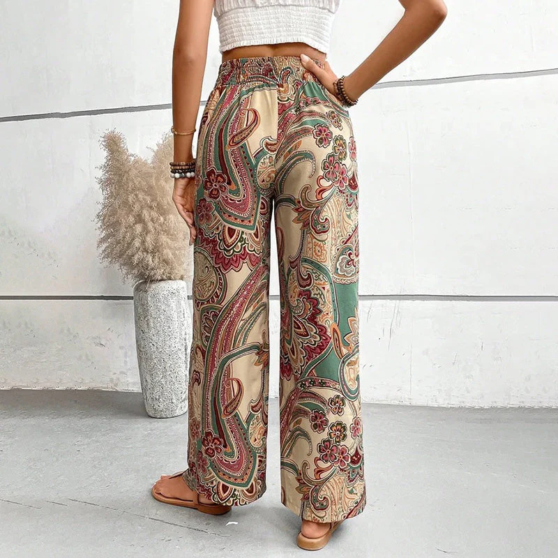 Petronilla® | Summer Wide Leg Beach Pants For Women - Image 2