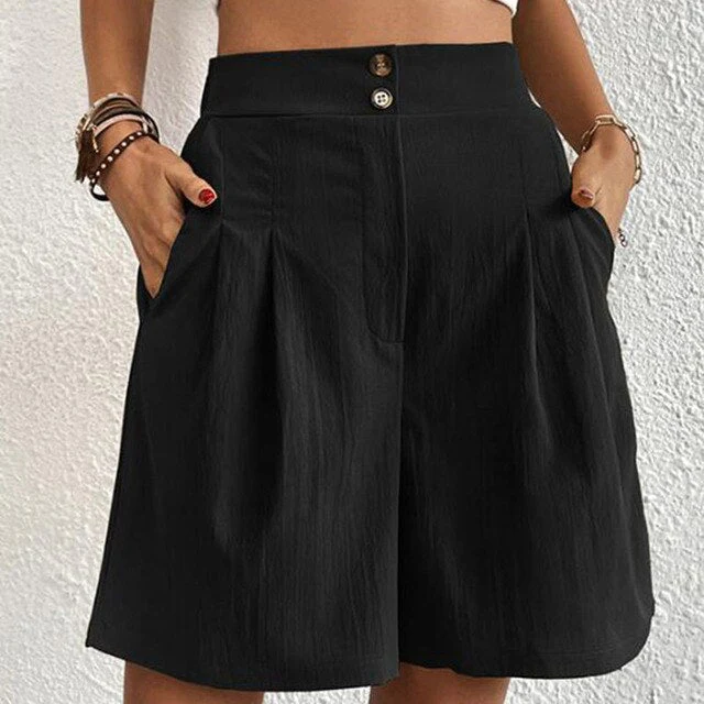 Phaidra® | Double Buttoned Shorts - Image 3