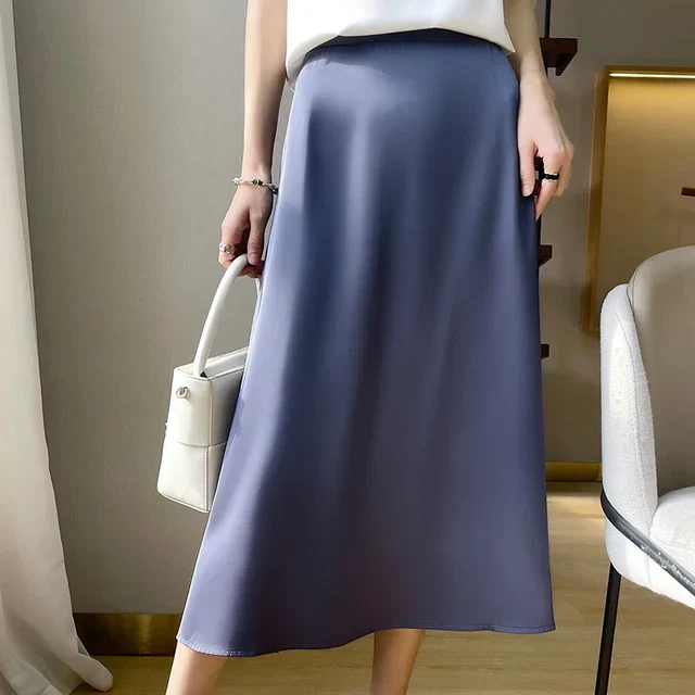 Philomela® | Silk Satin Skirts - Image 3