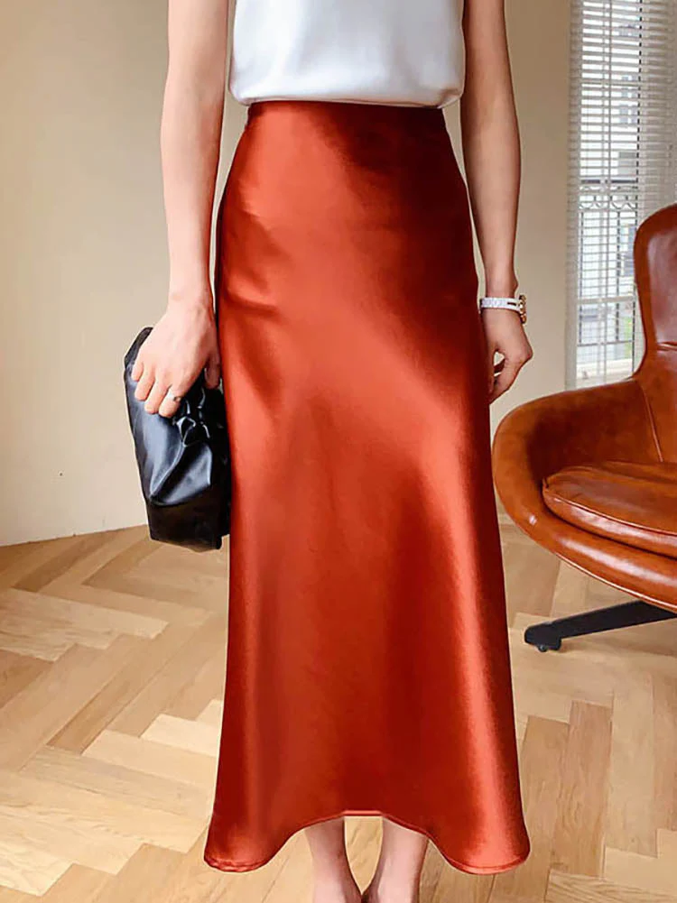 Philomina® | Elegant Satin Skirt - Image 4