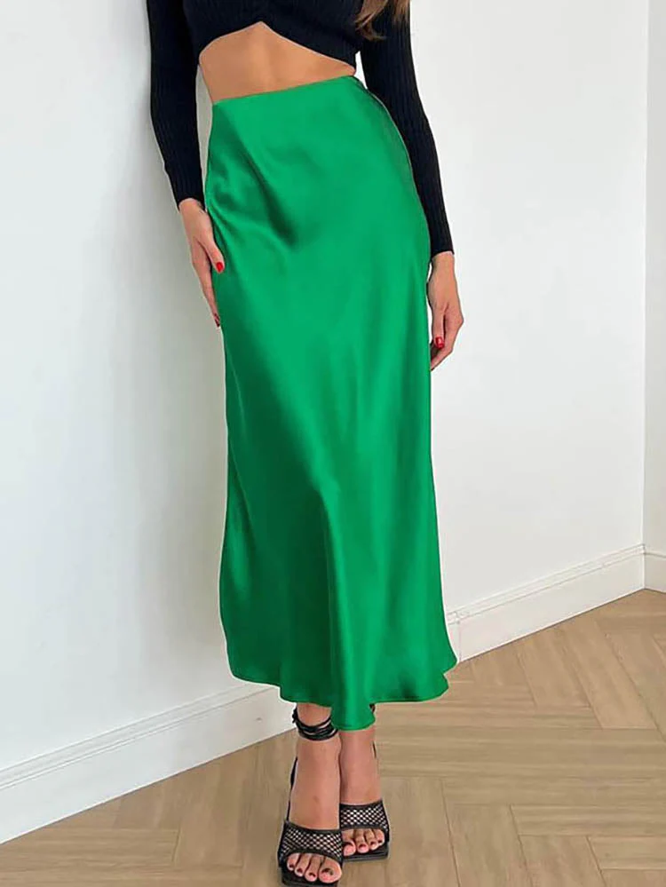 Philomina® | Elegant Satin Skirt - Image 5