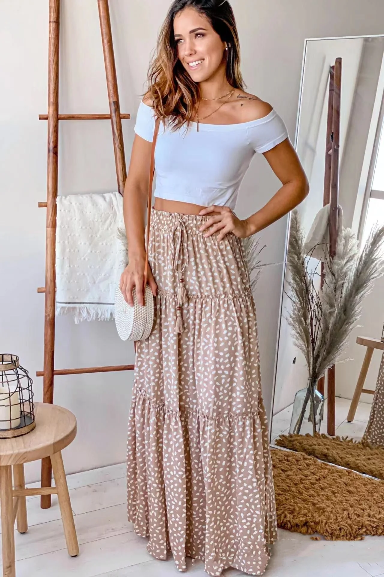 Phylicia® | Classic Skirt With Pleated Waist