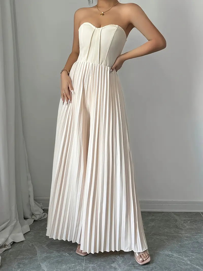Pia® | Elegant Strapless Jumpsuit - Image 5