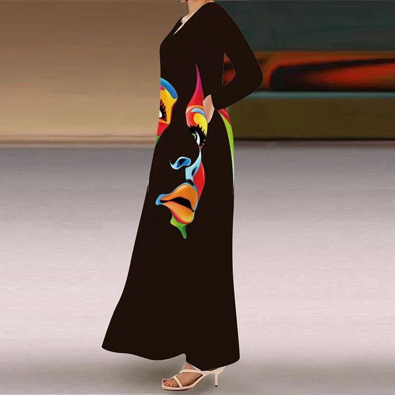 Pilar® | Printed maxi dress for women - Image 2