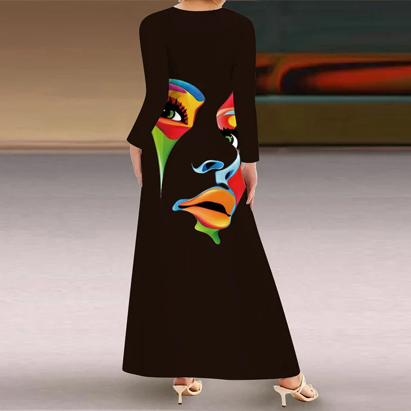 Pilar® | Printed maxi dress for women - Image 3