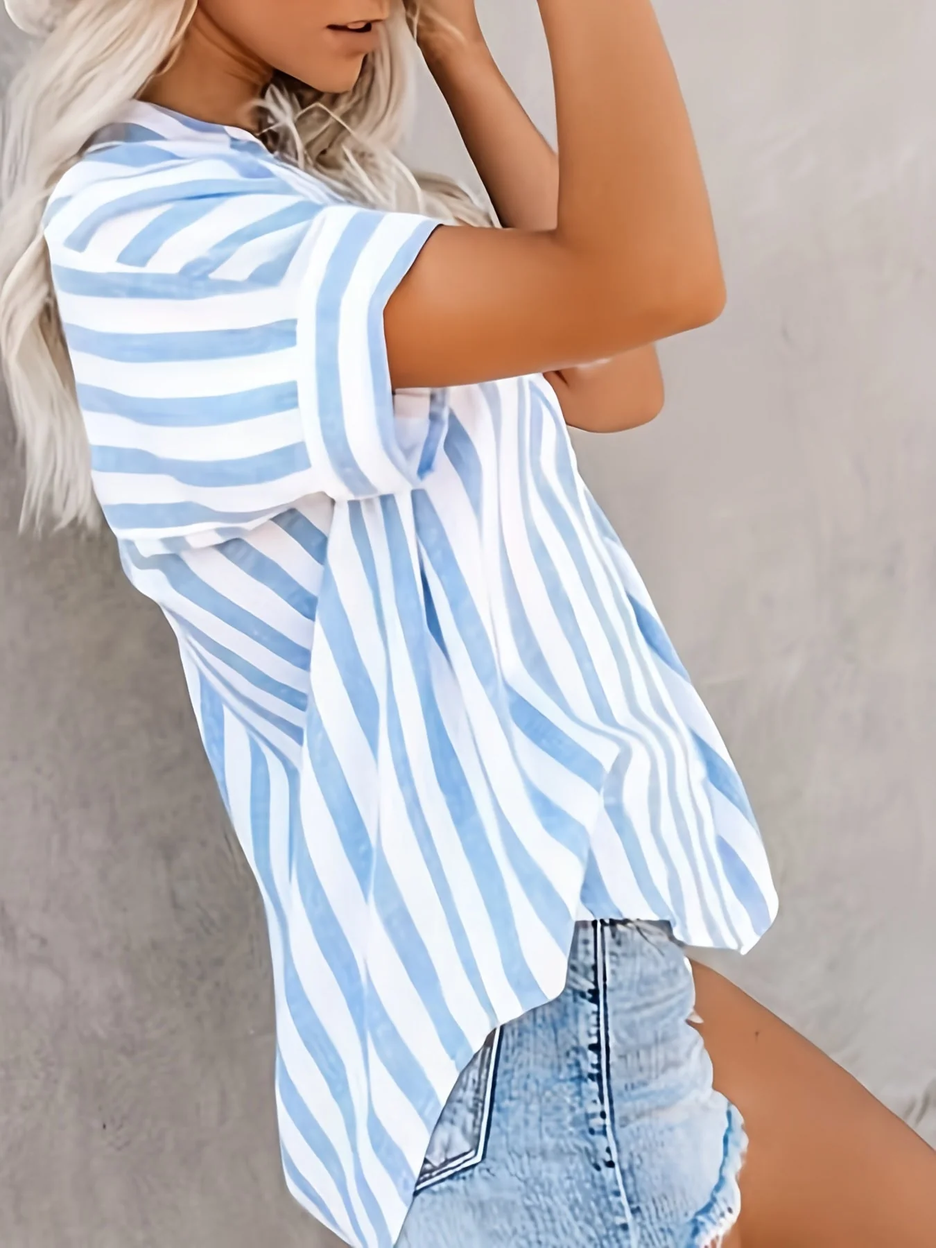 Pilar® | Striped Button Down Shirt - Image 8