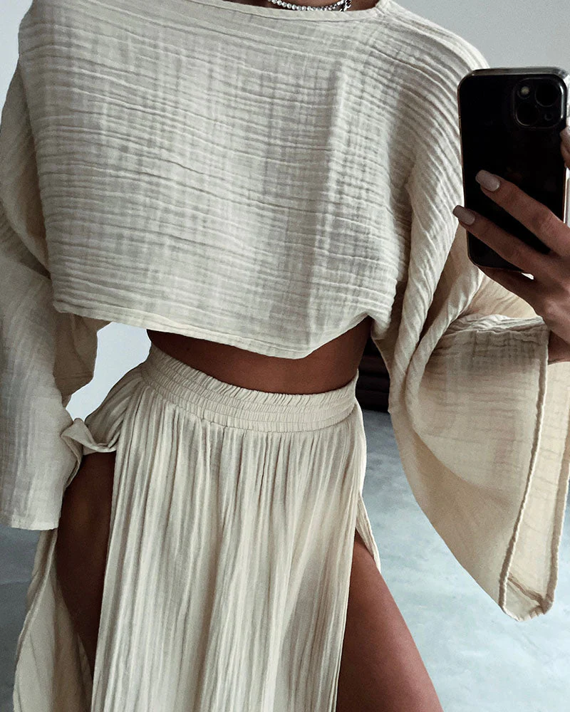 Pilar® | Two-Piece Set Flowy Split In - Image 7