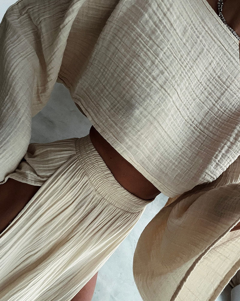 Pilar® | Two-Piece Set Flowy Split In - Image 8