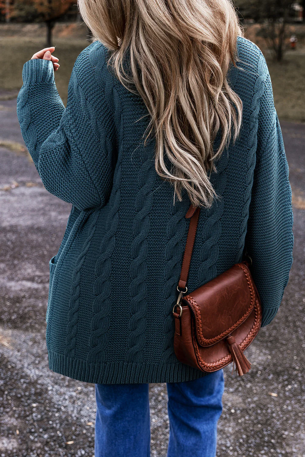 Pink| Casual and stylish winter cardigan