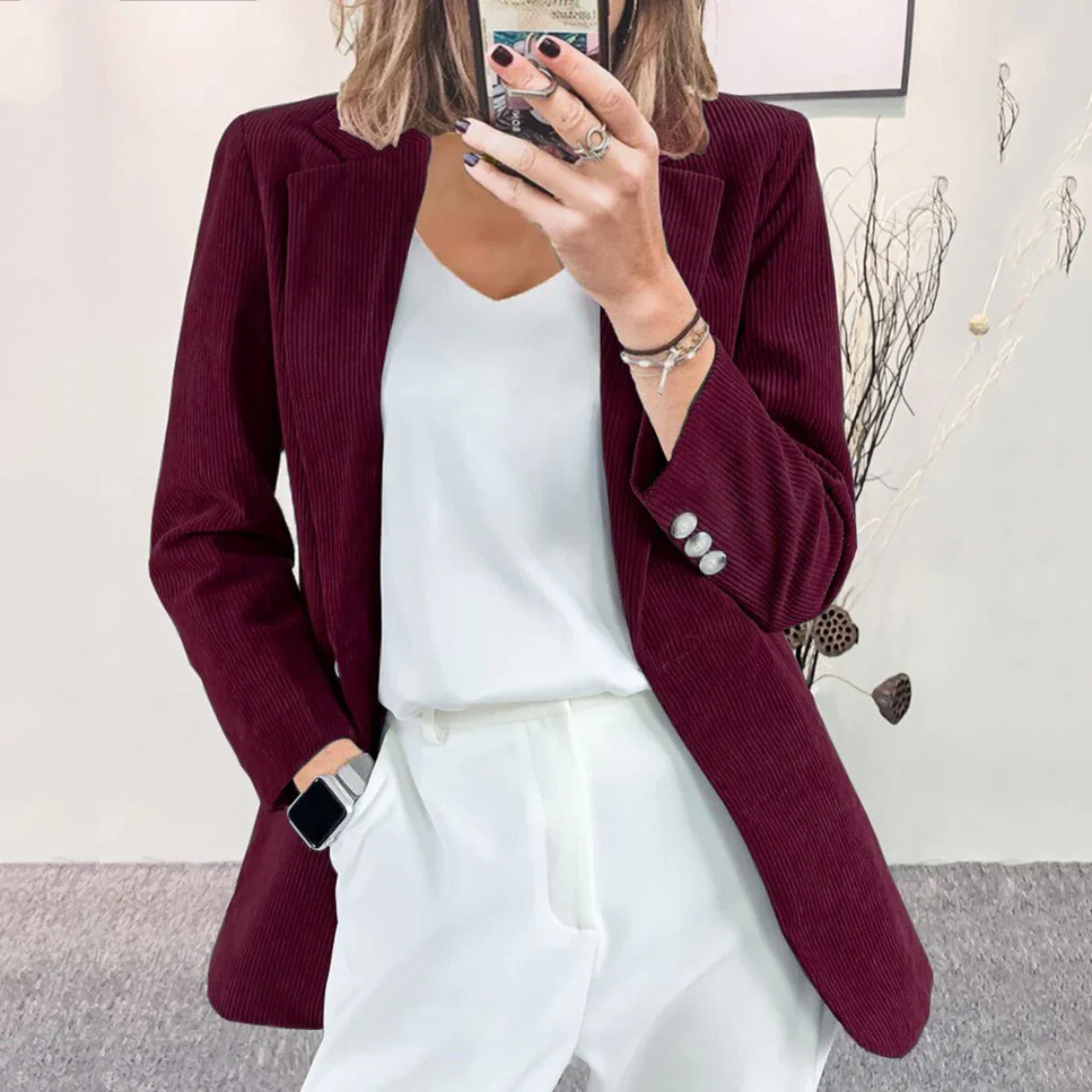 Pink | Effortless and chic winter garment - Image 4